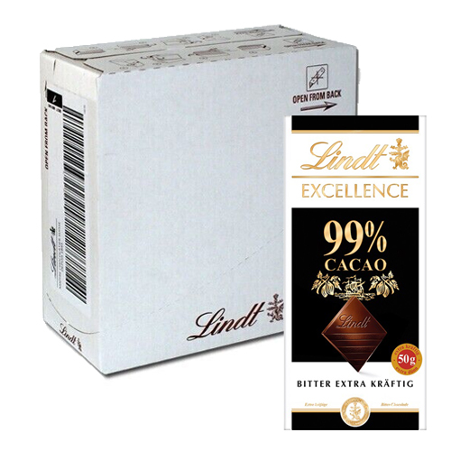 Lindt - Excellence 99% Cacao - 18x 50g Top Merken Winkel
